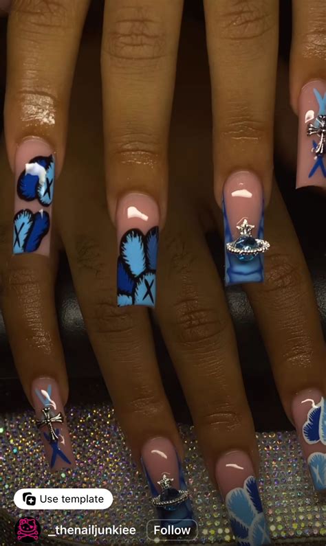 Pin On Nails In French Tip Acrylic Nails Acrylic Nails Coffin