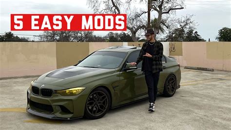 5 Mods Every Bmw F30 Owner Should Have Youtube