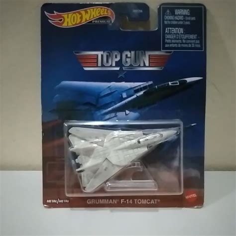 Hot Wheels Replica Entertainment Top Gun Grumman F 14 F14 Tomcat Shopee Philippines