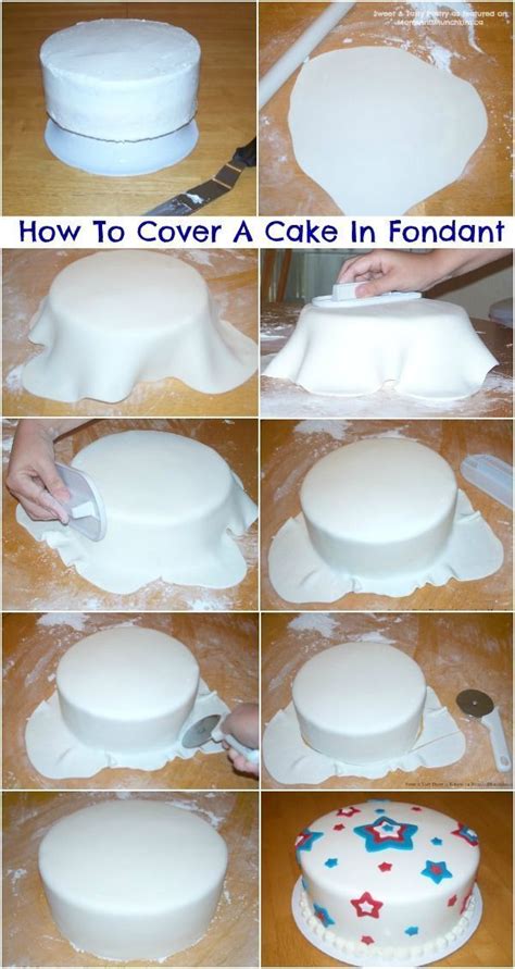 How To Cover A Cake With Fondant Fondant Tutorial Thats Easy To