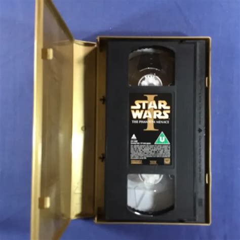 STAR WARS EPISODE 1 The Phantom Menace VHS Video Digitally Remastered