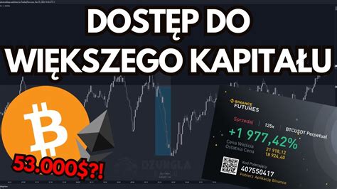 Jak Uzyska Dost P Do Wi Kszego Kapita U Analiza Bitcoina Eur Usd