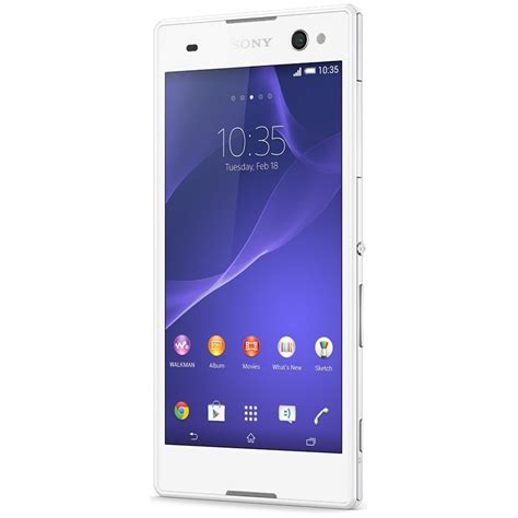 Telefon Mobil Sony Xperia C D G Gb White Emag Ro