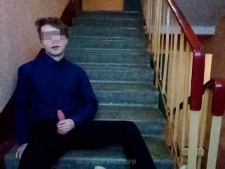 Public Jerking Off On The Stairs After School Pornhub Gay
