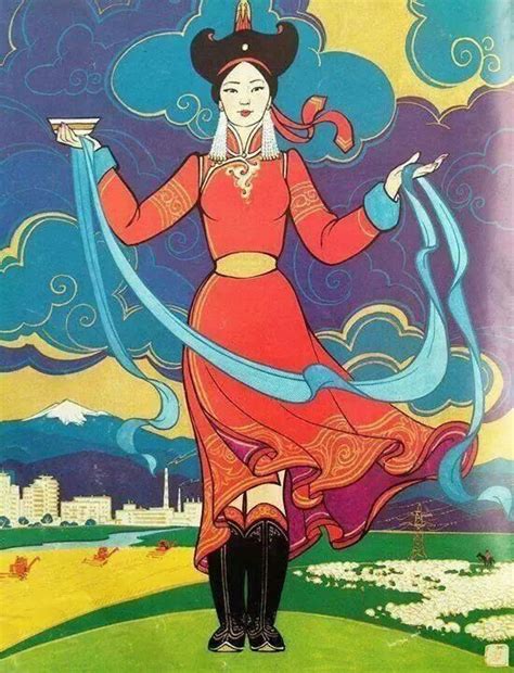 Greetings From Mongolia | Художественные студии, Иллюстрации арт, Рисунки