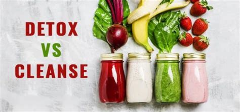 Whats The Difference Between A Detox And A Cleanse