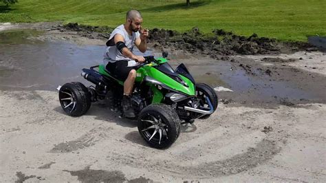 R12 125cc Atv Four Wheeler Quad For Sale From SaferWholesale.com - YouTube