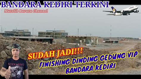 SUDAH JADI FINISHING DINDING GEDUNG VIP BANDARA KEDIRI