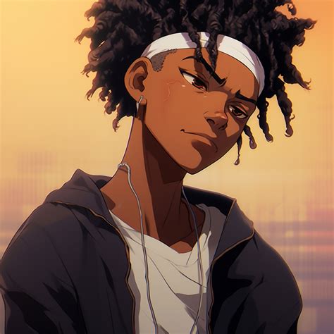 African American Anime Characters Male