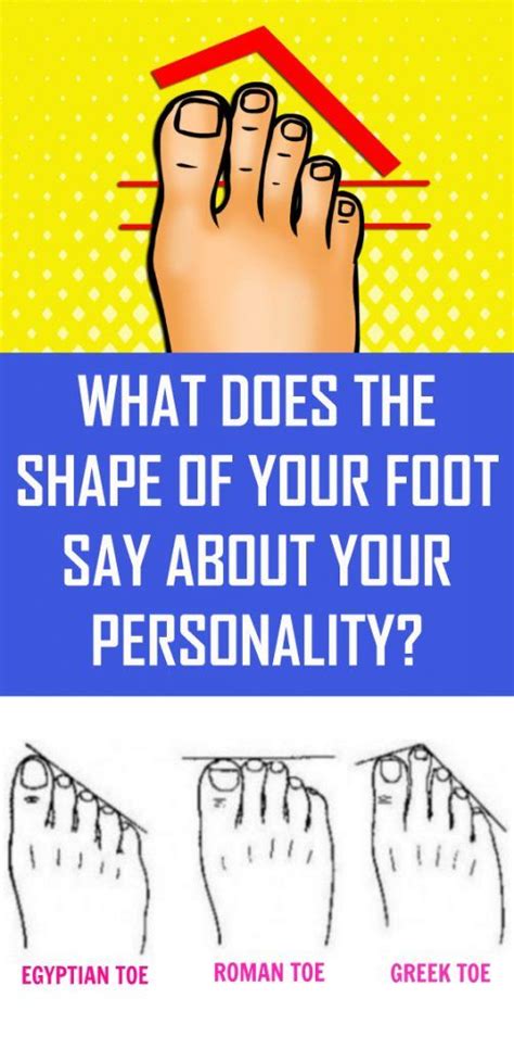 What Does The Shape Of Your Foot Say About Your Personality Health