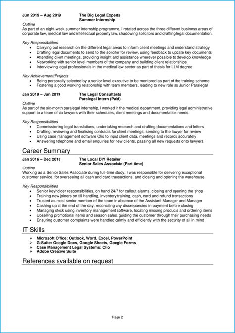 9 Graduate Cv Examples Step By Step Guide Get Noticed