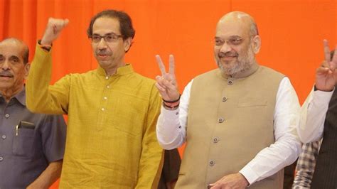 Nda Displays Alliance Power As Bjp Chief Amit Shah Files Nomination For