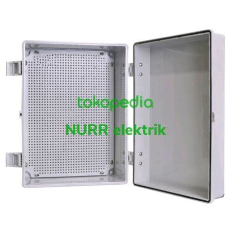 Jual ABS Junction Box Plastik 190x290x140mm IP66 Base Plate Jakarta