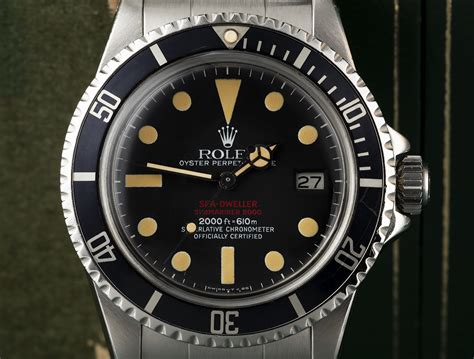 Rolex Sea Dweller Watches Ref 1665 1665 The Watch Club