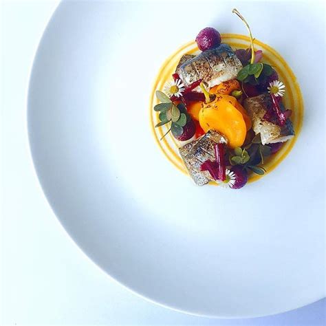 Sardines Vanilla Pickle Peppers With Pickle Beetroot Michelin Food