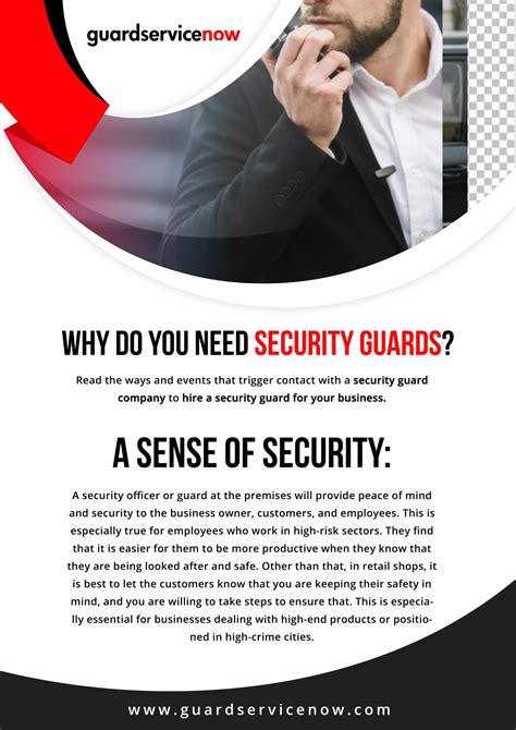 Ppt Reasons You Need A Security Guard Services Powerpoint