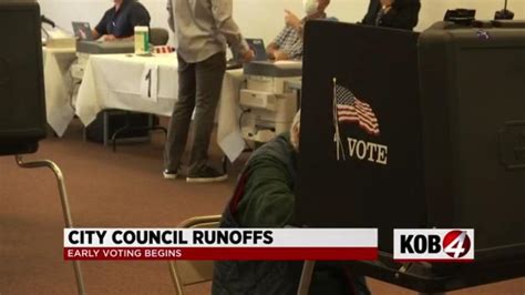 Early Voting Begins For Albuquerque City Council Runoff Election