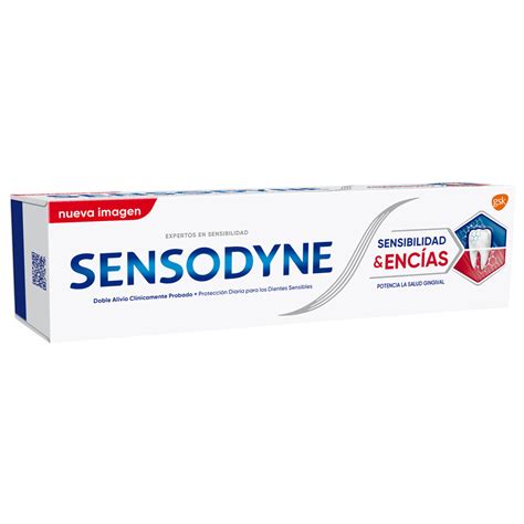 SENSODYNE Pasta de dientes para personas con encías y dientes sensibles