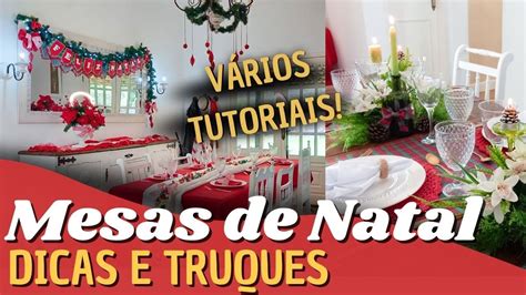 Como Fazer Mesa De Natal F Cil E Gastando Pouco Diy Youtube