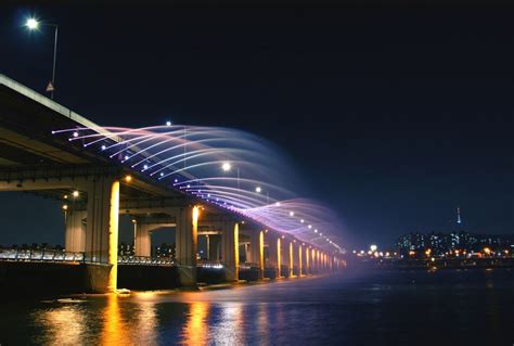 Banpo Bridge, Seoul, South Korea