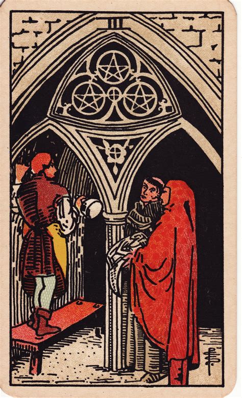 Three Of Pentacles Tarot Card