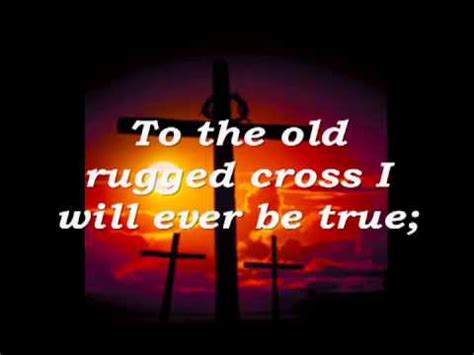 The Old Rugged Cross With Lyrics Alan Jackson Youtube Flv Youtube