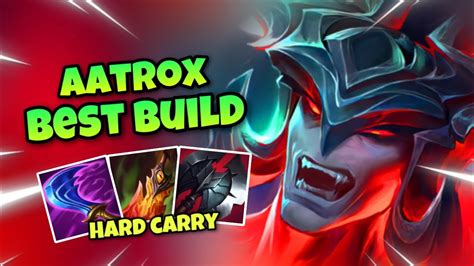 THE BEST FIGHTER EVER AATROX WILD RIFT WITH SUPER STRONG BUILD YouTube