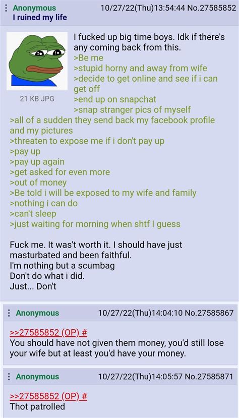 Anon Love Sending Nudes To Strangers R Greentext