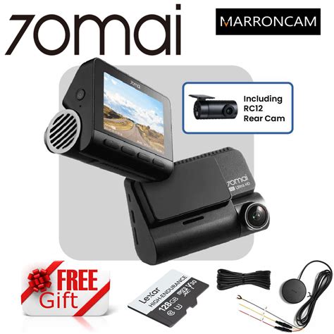 70mai Dash Cam 4K A810 Sony Starvis 2 IMX678 Dual Channel HDR Shopee