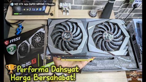 ️ Cool Gaming Teknologi Twin Frozr 7 Pada Msi Gtx 1650 Super Gamingx Youtube