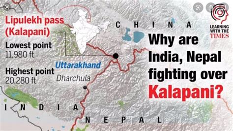 India- Nepal border dispute - INSIGHTSIAS