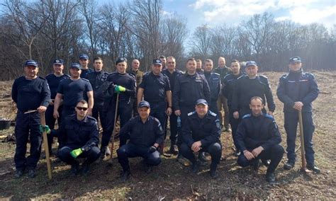 Foto Jandarmii Din Alba Au Plantat Copaci De Ziua Interna Ional A