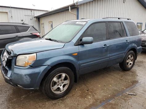 2007 HONDA PILOT EXL Photos IL PEORIA Repairable Salvage Car