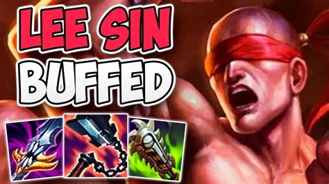 Challenger Jungler Solo Carries With Buffed Lee Sin Challenger Lee