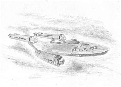 Star Trek Enterprise Sketch