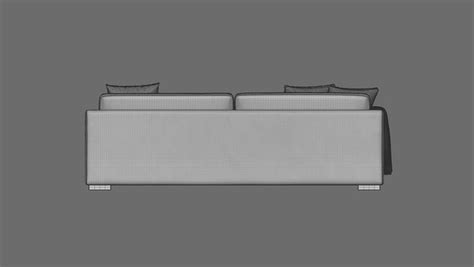 3D Belmon Sofa Meridiani 240 Cm TurboSquid 1718568