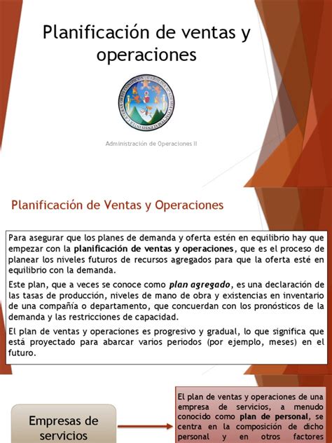 Planificación De Ventas Y Operaciones 1 Pdf Business Inventario