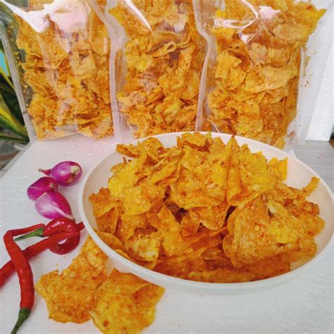 Jual Keripik Kentang Balado Padang 110 Gram Shopee Indonesia