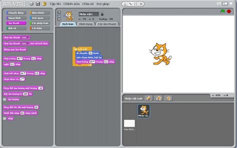 Hướng dẫn học lập trình Scratch và các tính năng của Scratch