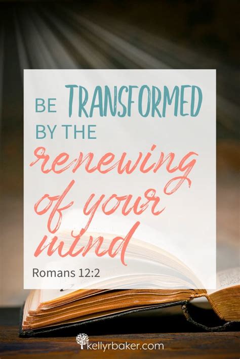 How to Renew Your Mind with Bible Verses - Kelly R Baker