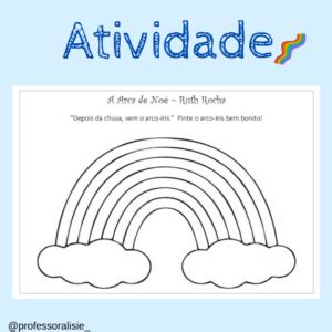 ATIVIDADE ARCO ÍRIS Professora Lisiê