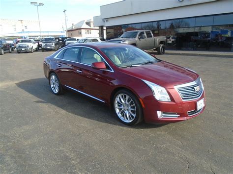 2016 Cadillac Xts V Sport Platinum Twin Turbo 26045 Miles Red Sedan 3