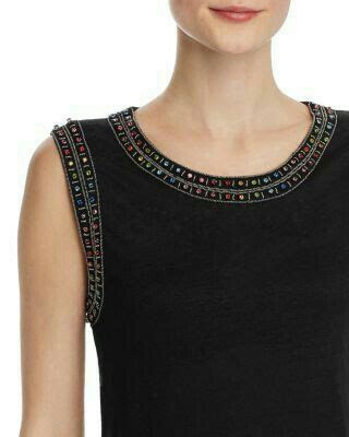 Pin By Katia Picon Melgar On Polos Embellished Top Tops Tank Top