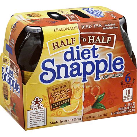 Snapple Half N Half Lemonade Iced Tea Diet Iced Reasor S