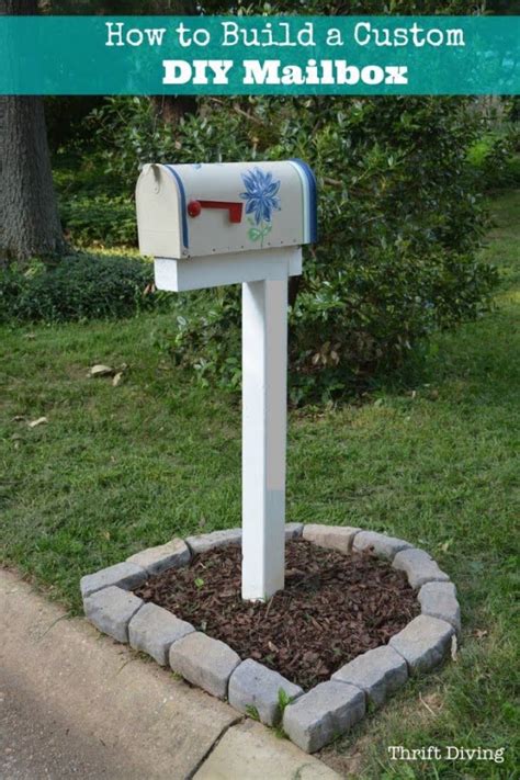 Diy Mailbox Post Ideas