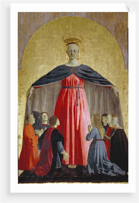 Polyptych Madonna Della Misericordia Posters Prints By Piero Della