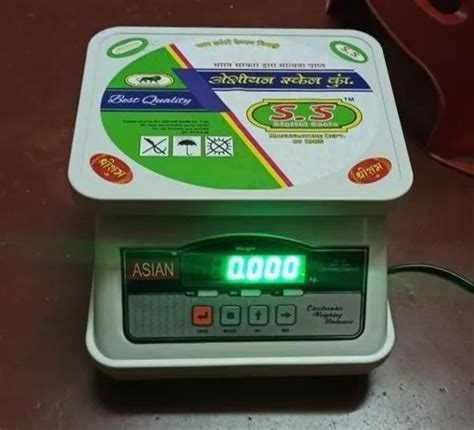 Digital Internal Asian Kg Abs Green Display Electronics Weigh Scale