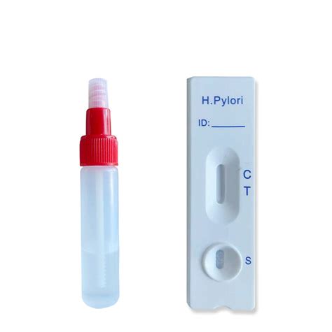 H Pylori Antigen Test Kit Mit Hoher Empfindlichkeit Kolloidgoldmethode