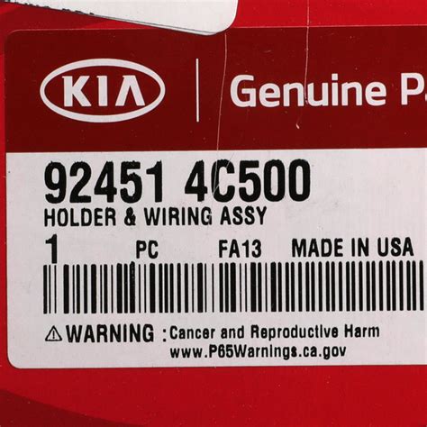 Kia Optima Oem New Kia Optima Left Or Right Side Holder