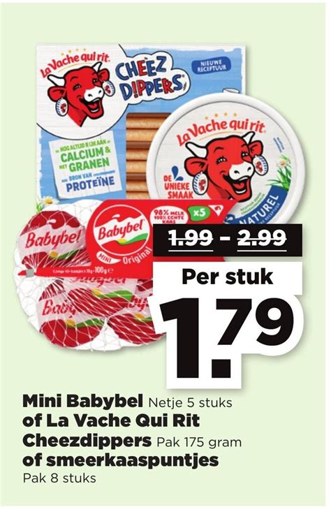 Mini Babybel Of La Vache Qui Rit Cheezdippers Of Smeerkaaspuntjes